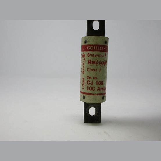 100 Amp 600 Volts Gould Shawmut #CJ-100, Class J Fuse