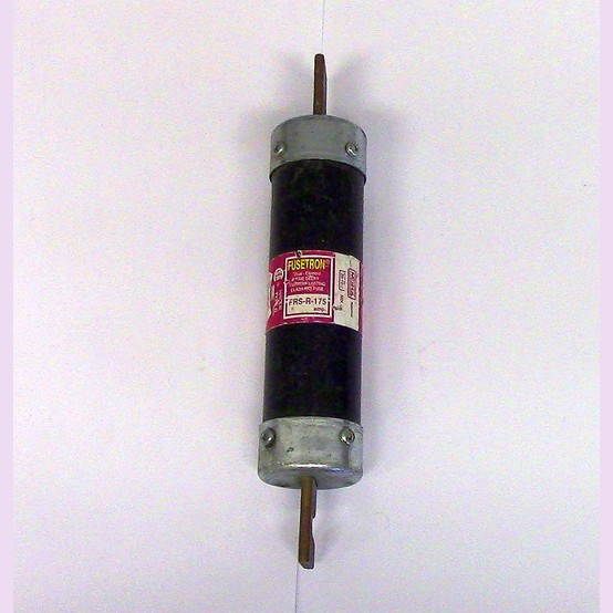 175 Amp 600 Volts Bussmann #FRS-R-175, Class RK-5 Fuse, Dual Element Time Delay (6 available)
