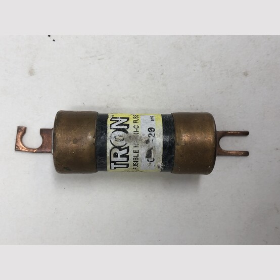 20 Amp 600 Volts Bussmann #CGL-20, HRCII-C Fuse, Fast Acting