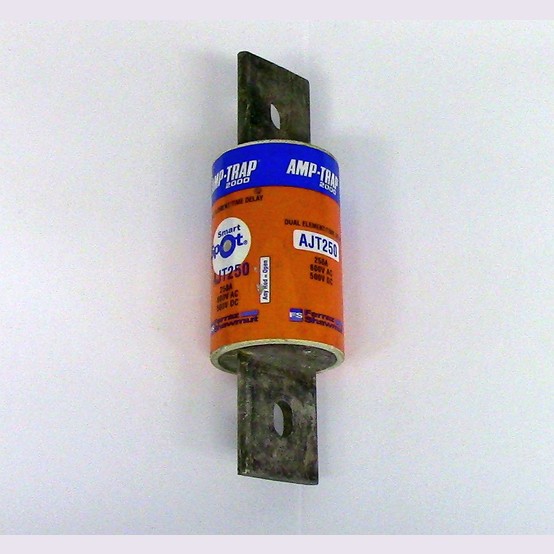 250 Amp 600 Volts Ferraz Shawmut #AJT250, Class J Fuse, Dual Element Time Delay (24 available)