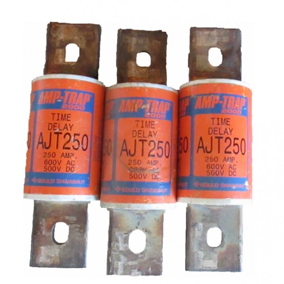 250 Amp 600 Volts Ferraz Shawmut, Class J Fuse, Dual Element Time Delay