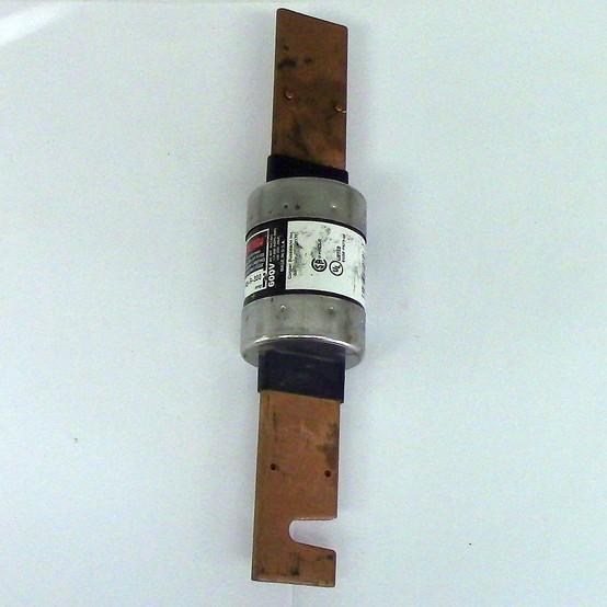 300 Amp 600 Volts Bussmann #FRS-R-300, Class RK-5 Fuse, Dual Element Time Delay (3 available)