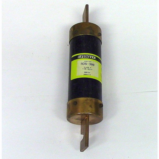 300 Amp 600 Volts Fusetek #RDS-300, Class R Fuse, Time Delay (3 available)