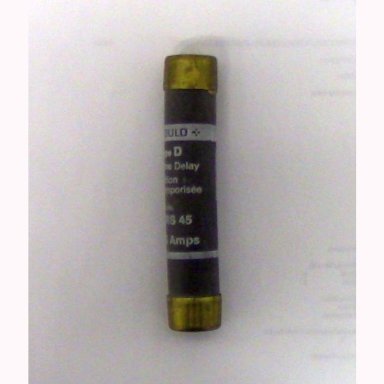 45 Amp 600 Volts Goulds, Type D Fuse, Time Delay (4 available)