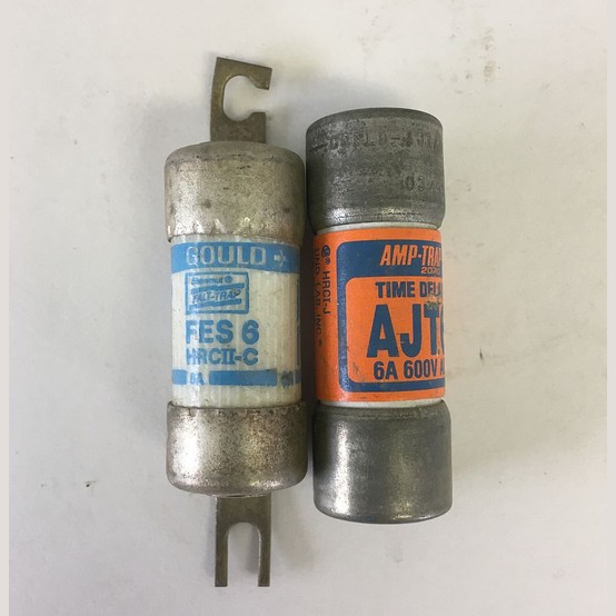 6 Amp 600 Volts Goulds #AJT6, Class J Fuse, Time Delay (68 available)