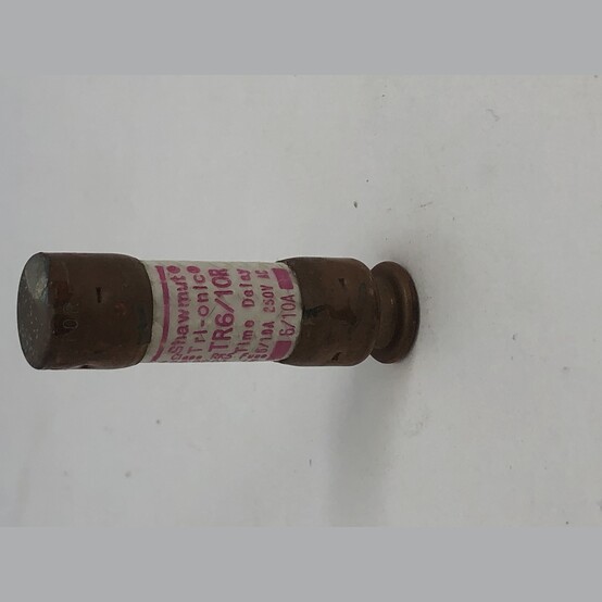 6/10 Amp 250 Volts Gould Shawmut #TR6/10R, Class RK-5 Fuse, Dual Element Time Delay