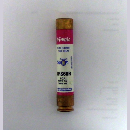 60 Amp 600 Volts Goulds #TRS60R, Class RK-5 Fuse, Dual Element Time Delay (27 available)