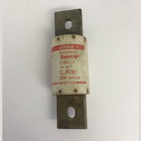 600 Amp 600 Volts Goulds #CJ600, Class J Fuse (8 available)