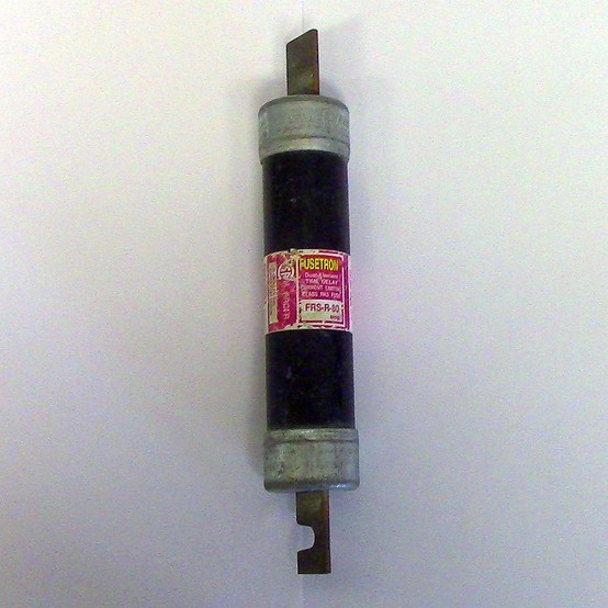 80 Amp 600 Volts Bussmann #FRS-R-80, Class RK-5 Fuse, Dual Element Time Delay (6 available)