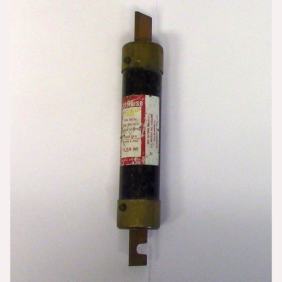 90 Amp 600 Volts Littelfuse #FLSR90, Class RK-5 Fuse, Dual Element Time Delay (2 available)