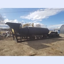 72" dia. x 20' long scrubber trommel wash plant, 2-deck screen, Never Used