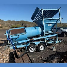 36" dia. x 10' long gold trommel, Beaver