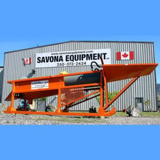 scrubber trommel wash plant, Savona Equipment #ST30, 30 YPH