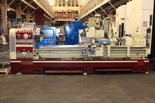 29"/37" x 120" Acer #Dynamic-29120G, gap bed engine lathe, 4-1/8" hole, D1-11, 1200 RPM, inch/metric, Newall