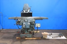Supermax #YC-2H, horizontal mill, 51" x11" tbl., 39" X, 12" Y, 18" Z, 49-1300 RPM, #50, 3 arbor supports, 5