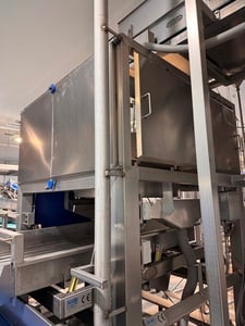 40" x 20" Turatti #1491.047.000.02, Stainless Steel Centrifugal Spin Dryer, 1/4" diameter perforations