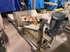 CEIA #THS/M521, Conveyorized Metal Detector, 18" wide x 7.5" high detection aperture, 16" conveyor width, 48"