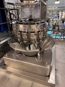 Bosch, Vertical Form-Fill & Seal Packaging System, Ishida 14-head combination weigher, CEIA drop-through
