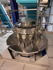 Bosch #SVE-3800-AB, Vertical Form-Fill & Seal Packaging System, Ishida 14-head combination weigher, automated