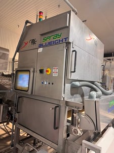 Raytec Vision #Spray-S-250K, Optical Color Sorting System, pneumatic air ejection, touchscreen HMI