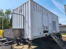 500 KW Multiquip #CG500C2, Portable Diesel Generator Set, multi-voltage, 1800 RPM, 2000 amp ABB SACE circuit