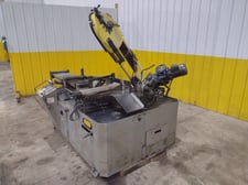 10" x 12" FMB #Jupiter, automatic horizontal band saw, 10'10" x 1" x .035" blade, 52-394 FPM, 60° miter