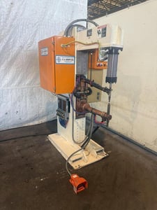 170 KVA T. J. Snow, press type spot welder, 480 V., 35 psi, 12 gpm