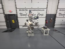 MSC #10x54, Manual Vertical Knee Mill, 36" X, 16" Y, 15" Z, 10" x 54" table, 18" ram travel, 3 HP, 60-4250