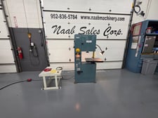 18" x 12" Enco #135-1551, Vertical Bandsaw, 19.5" x 24" tilting table, 5/8" blade capacity, 1 HP motor