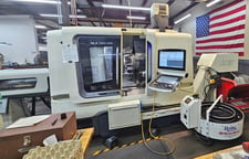 DMG Mori Seiki #NLX-1500SY/500, cnc lathe, with bar feeder, 12 tool, 2015