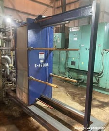 1,200 sq.ft., 100 PSI, DraCool USA #M15-BFG, Stainless Steel Plate Heat Exchanger