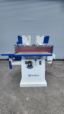 7.9" x 109" Rehnen #RS/2010, Edge Sanding Machine, 4 HP, 4332 FPM, 2022
