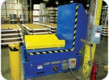 20000 lb. Coilquip #MU20000-V60, upender, 60" outside dimension, 48" x 48" deck