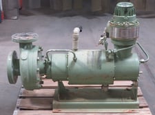 428 GPM @ 150' TDH, Nikkiso #HT25D-C4, Non-Seal Canned Motor Centrifugal Pump, 32.18 HP, 3600 RPM, 460 V., 3