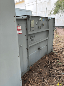 1000 KVA, 4160 Primary, 480Y/277 Secondary, Square D Pad Mount Transformer, 3 Phase