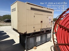 60 KW Generac #SD060, Diesel Standby Generator, 120/240 Volts, 1 Phase, 210 Gal. Tank