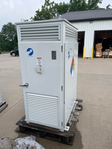 27 KW Polar Power #V027NFB500TEV, 48V DC Natural Gas Telecom Generator, 500 Amp