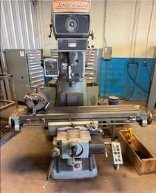Bridgeport #Series-II-2-SPD, Vertical Knee Mill, 58" x 11" table, 3500 RPM, 440 V.