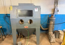 48" width x 36" D Trinco #48X36/BP, Dry Abrasive Blast Cabinet