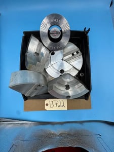 U.S. Shop Tools #RKT-8300A, aluminum chuck jaws, w/ 9960M27 plug, mounting bolt, wrench