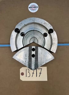 U.S. Shop Tools #RKT-8300A, aluminum chuck jaws, w/ 9960M27 plug, mounting bolt, wrench