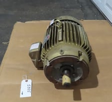 10 HP 1760 RPM Baldor #VEM3774T, Electric Motor, Frame 215TC, 230/460 Volts