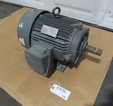 15 HP 3515 RPM Siemens #RGZSD, Severe-Duty Motor, Frame 254T, 230/460 Volts