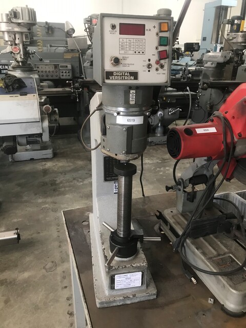 Newage Digital Versitron, Hardness Tester, 7.8" throat, 8.2" Capacity