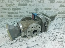 Woodward #8915-741, Gas Valve, Stainless Steel, w/ EM35 Electric Powered Actuator, unused