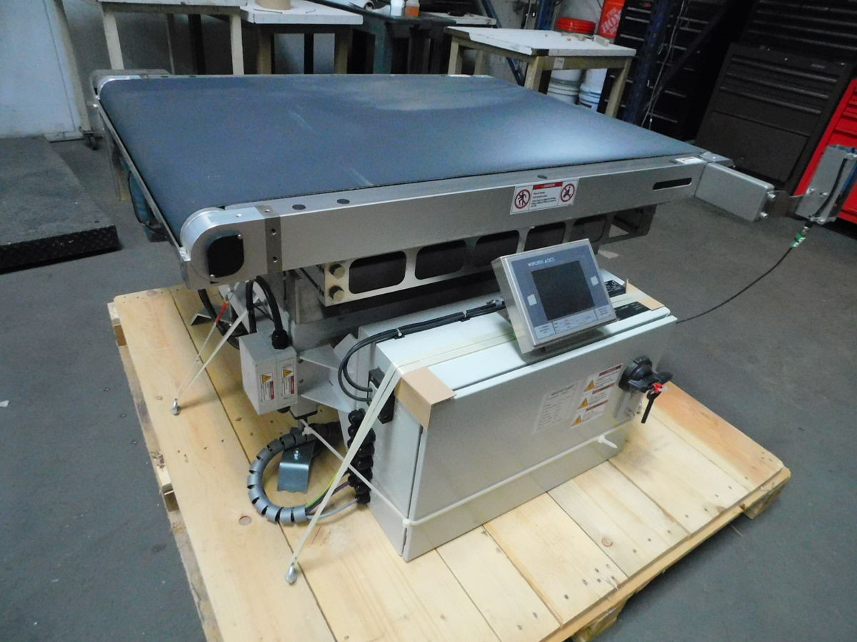Wipotec-OCS #IW-B150, Conveyor Checkweigher, 100 lb. capacity, 600 PPM, NTEP Class III, unused