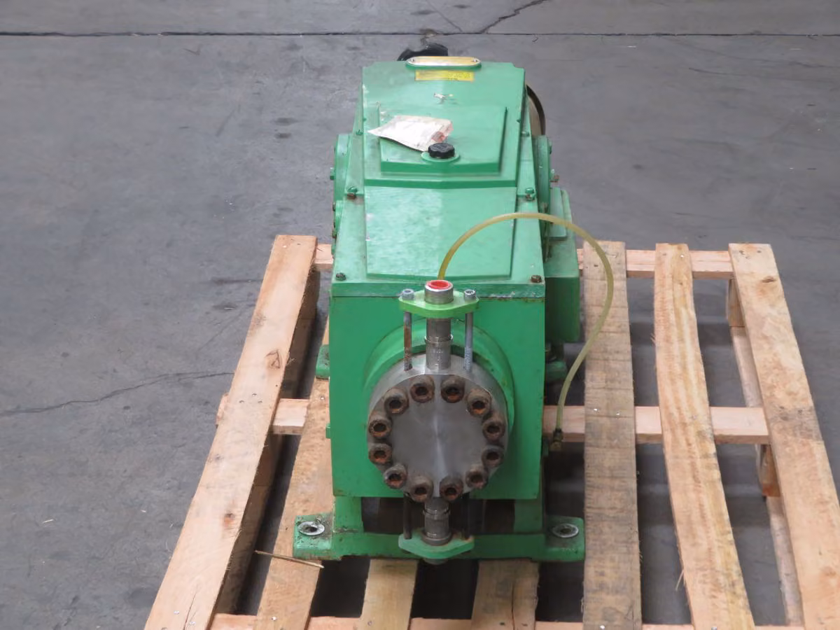 Pulsa #7660-S-E, Metering Pump, 1.5 HP, 230/460 V., 3 phase, 316 Stainless Steel, wetted parts