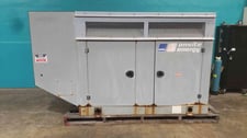 30 KW Mtu Onsite Energy #GG04RG075V1M00017, natural gas generator set, 120/240 Volts, 125 Amp, 1 & 3 phase