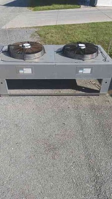 Liebert #MCM080E8, MicroChannel outdoor air cooled condenser, 2 Fan, 208/230 V., 3 phase