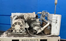 150 psig, Gardner Denver #EBE99Q, Rotary Screw Air Compressor, 25 HP, 120 Gal. Tank, Electra-Saver II, 460